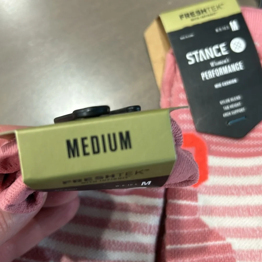 STANCE SOCKS - NWT Fresh Tec TAB Set of 2